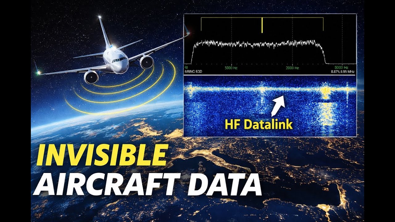 HFDL (HF Datalink) Aircraft Signals Received in Sofia | AirSpy HF+| 8.927–8.948 MHz