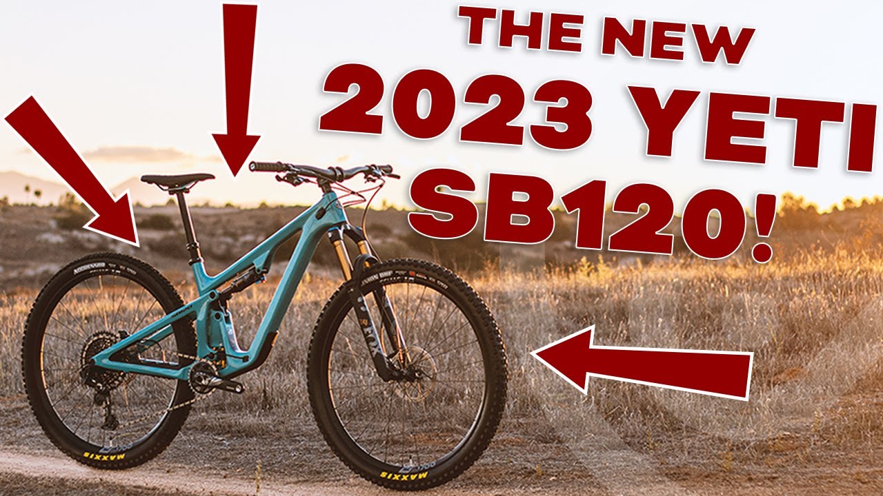 First Look: The New 2023 Yeti SB120! #yeticycles #mountainbike