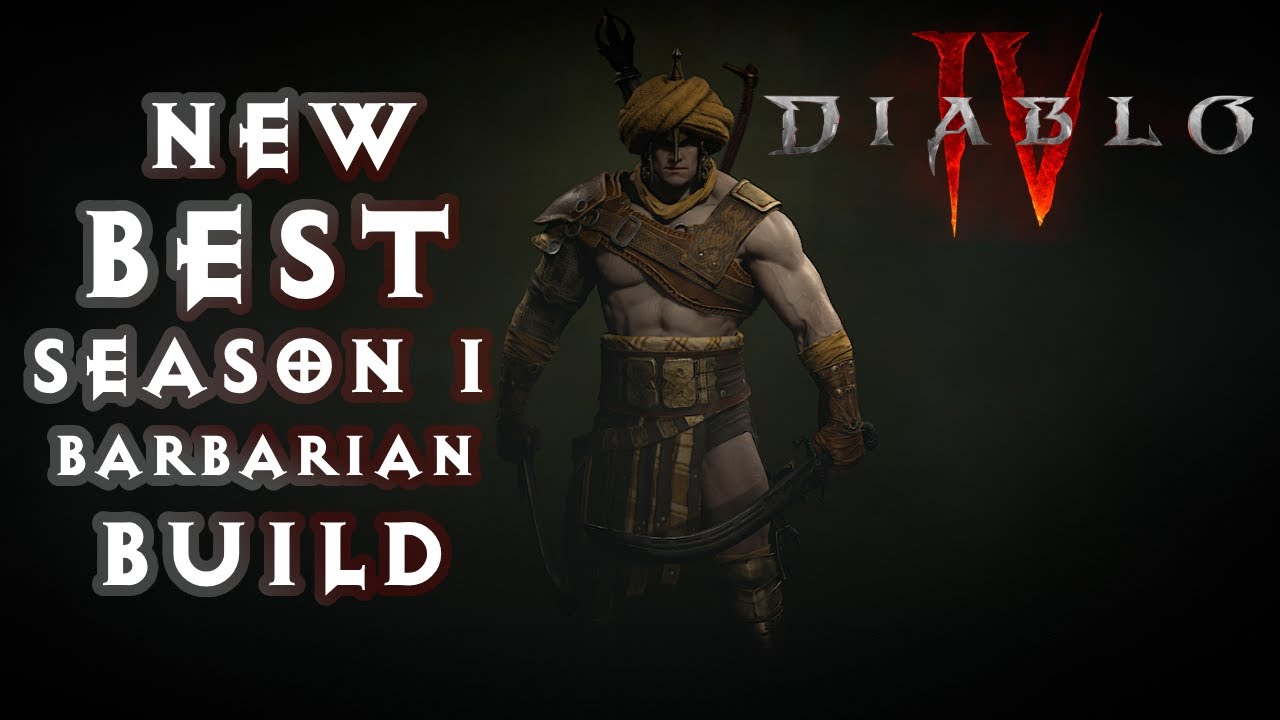 NEW FUN BARBARIAN Build | Diablo 4 - Season 1
