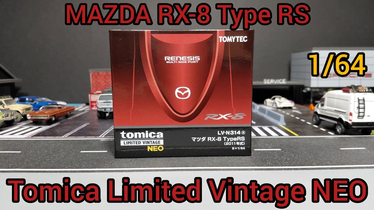 *Unboxing* Tomica Limited Vintage NEO Mazda RX-8 RS 1/64