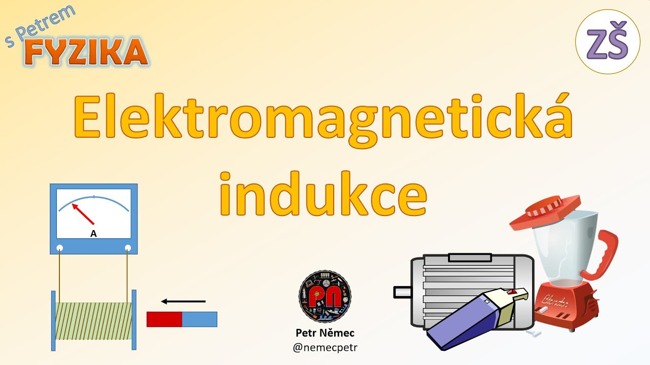 Elektromagnetická indukce - fyzika 9 ZŠ