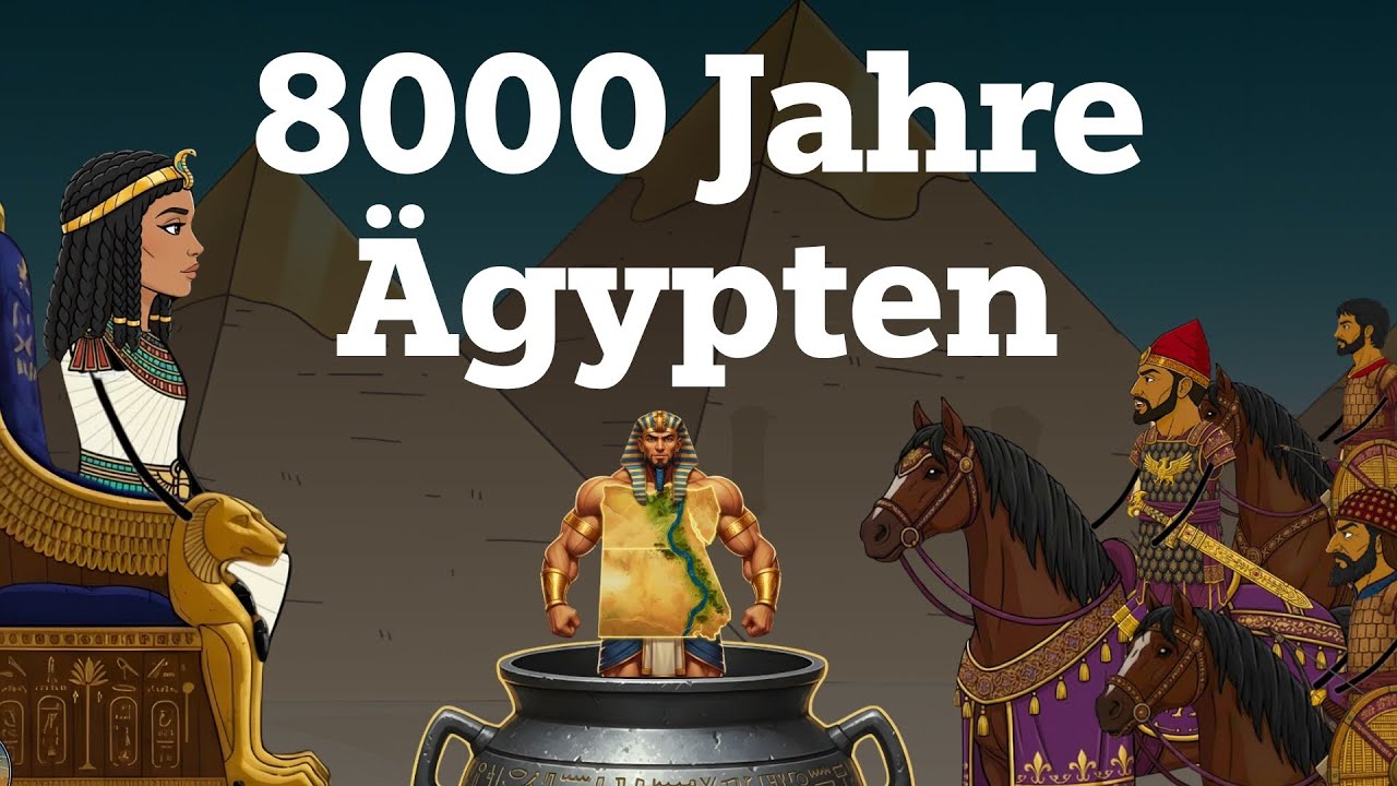 8000 Jahre Ägyptische Geschichte in 17 Minuten