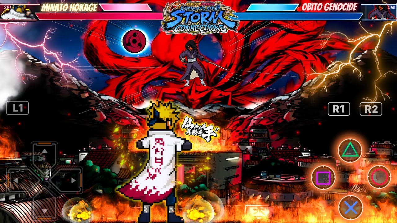 NEW!! NARUTO Mobile Fighter Mugen Android OFFLINE - FULL 200 Characters🔥💯