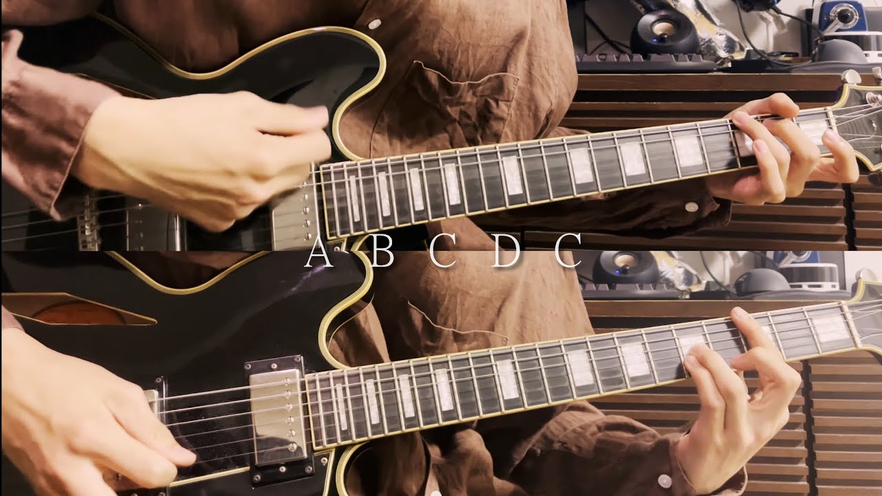 【歌詞付き】ABCDC ギター弾いてみた【クリープハイプ】