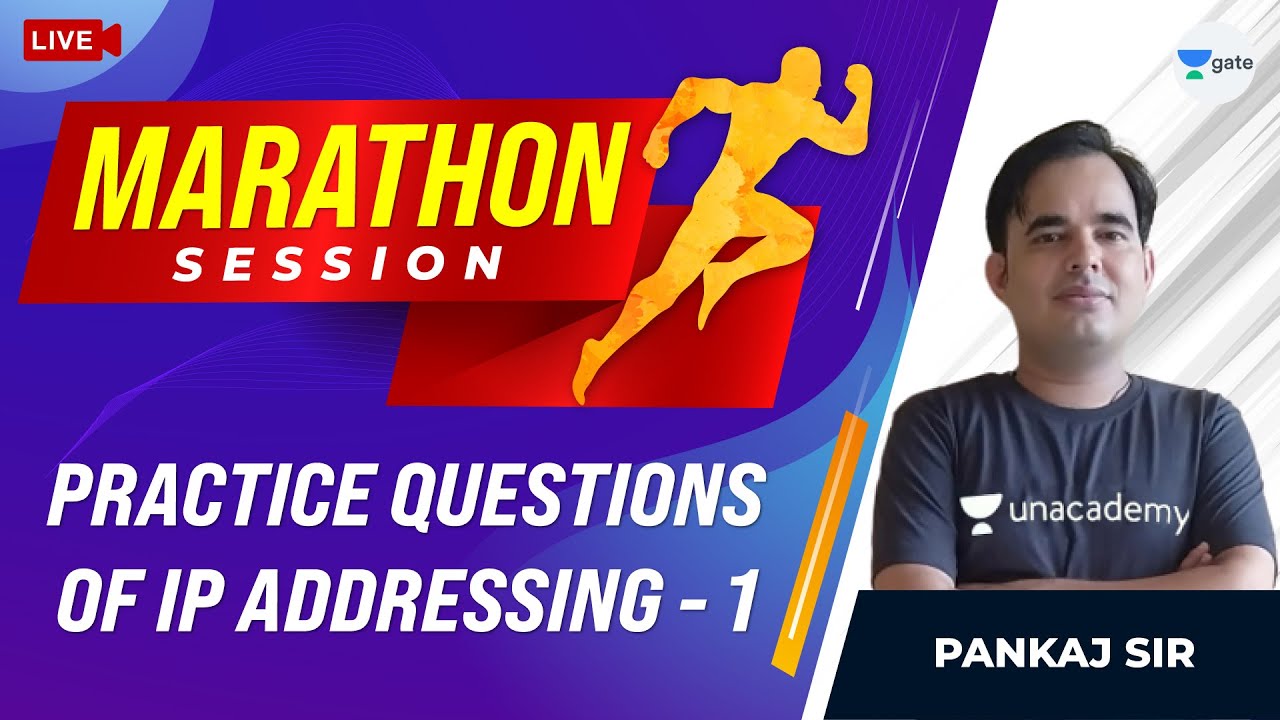 Practice Questions of IP Addressing - 1  | Computer Network | Marathon Session | Pankaj Mishra Sir