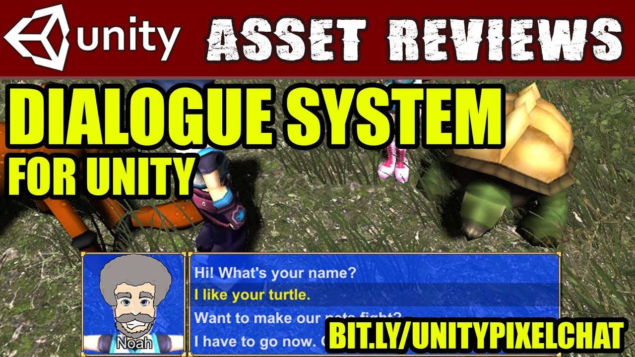Unity Asset Review - PixelCrushers Dialogue System