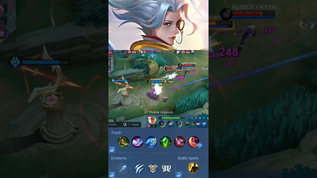 Natan VS GLB Luo Yi SPRM Mathilda - Akhdanisasi Top 1 Global Natan - Mobile Legends