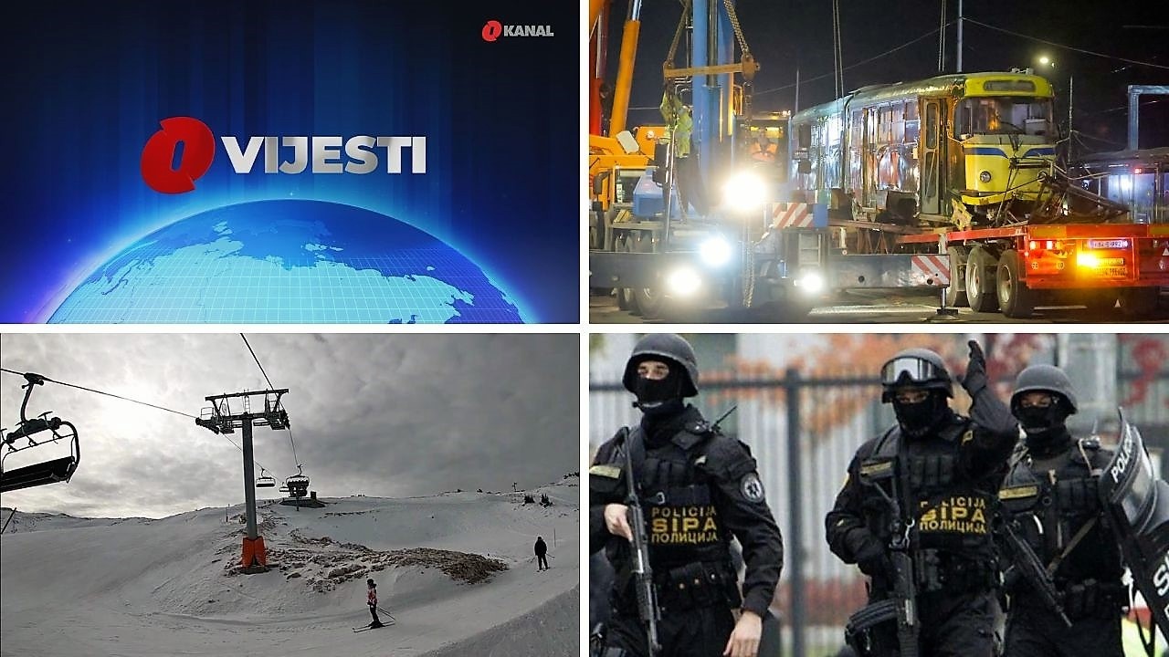 Nastavak istrage tramvajske nesreće/Dijete iz nesreće na Jahorini stabilno/Akcija SIPA u dva kantona