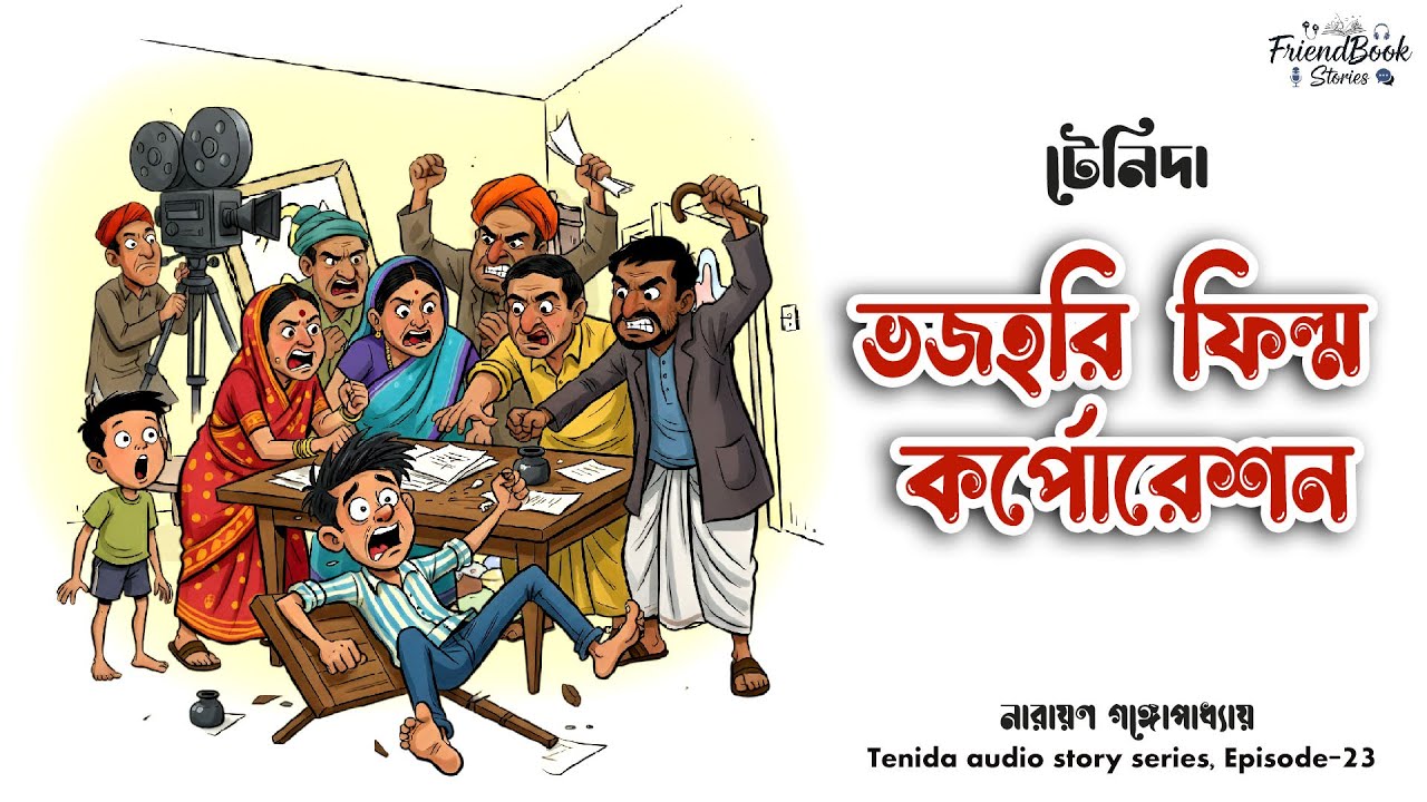 Tenida | টেনিদা - ভজহরি ফিল্ম কর্পোরেশন 🎬 নারায়ণ গঙ্গোপাধ্যায় Comedy Story | @FriendBook Stories