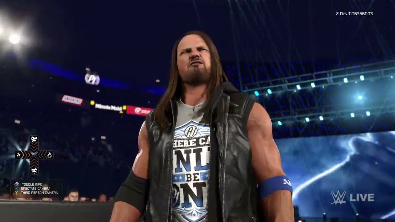 WWE2K26 AJ Styles Entrance!! | Official Entrance
