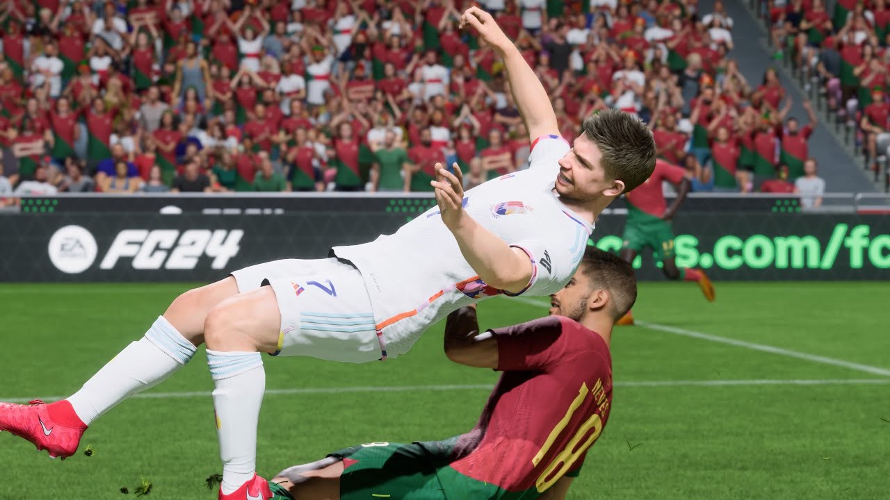 【FC24】nasty tackles and funny moments #5