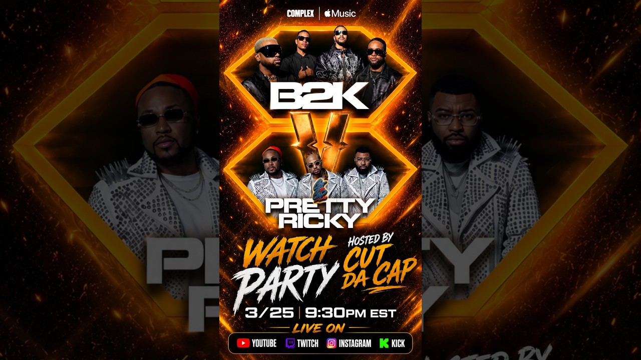 B2K VERZUZ Pretty Ricky || (WATCH PARTY) || Hosted By CUT DA CAP