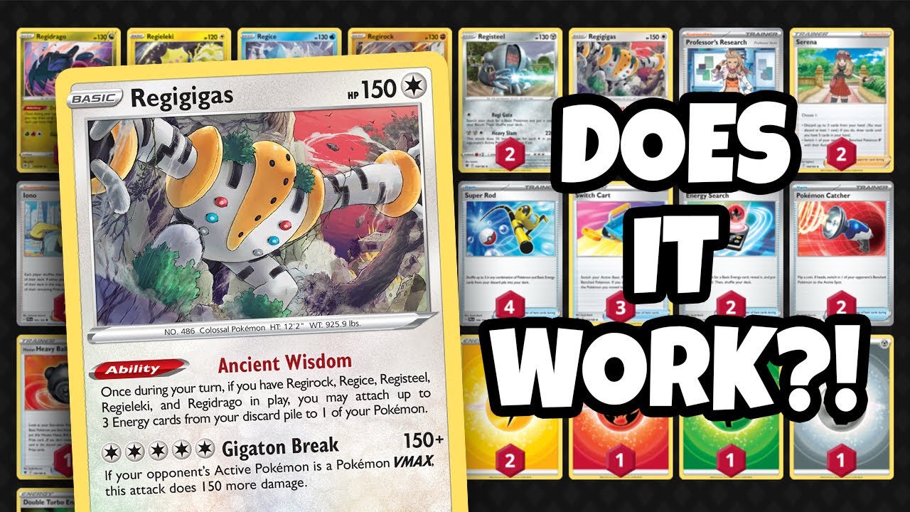 This is a whole new way to Regigigas