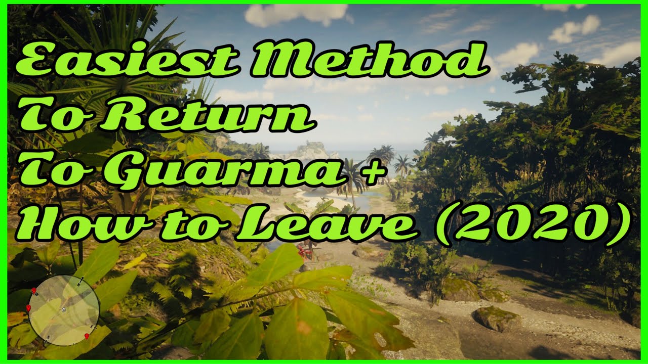 How To Return To Guarma Updated EASIEST Method & How To Leave If Stuck Red Dead Redemption 2 (2023)