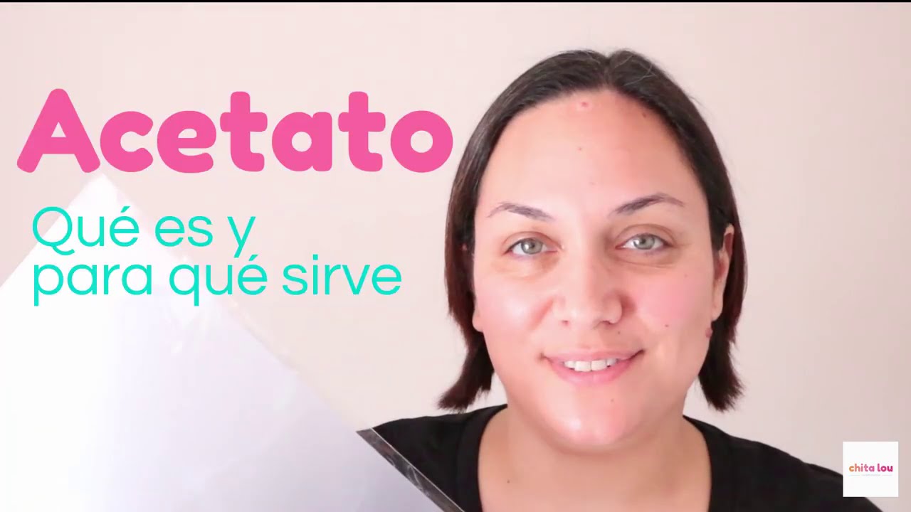 Acetato &iquest;qu&eacute; es y c&oacute;mo se usa?