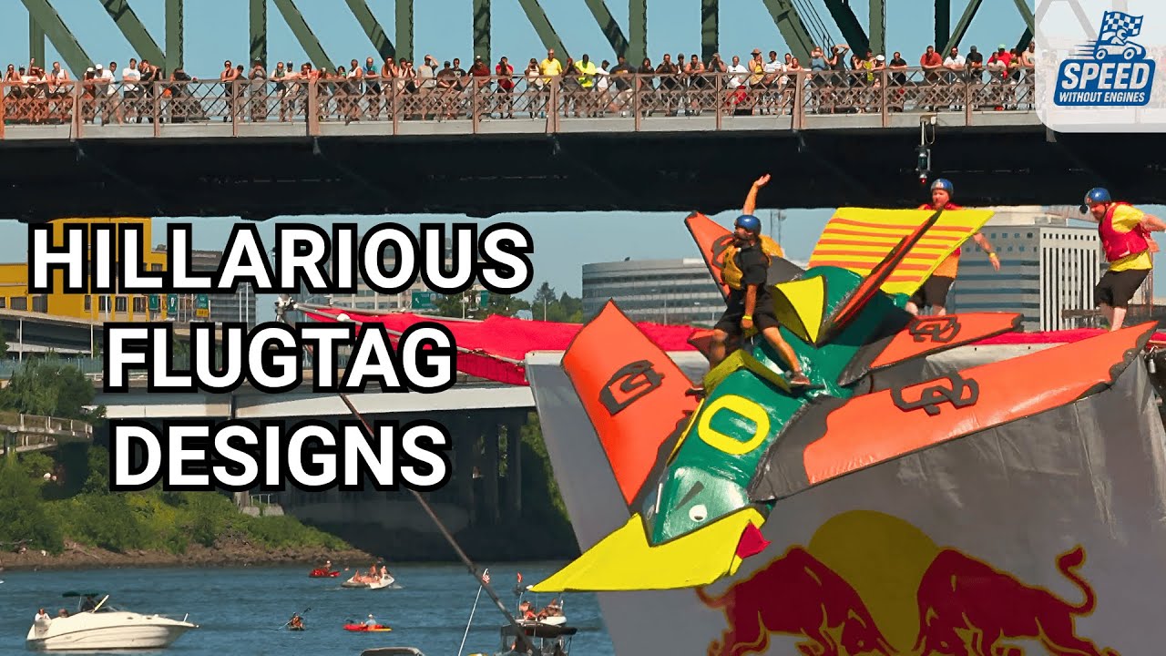 Top 20 Most Hillarious Flugtag Designs Ever Made #redbullflugtag