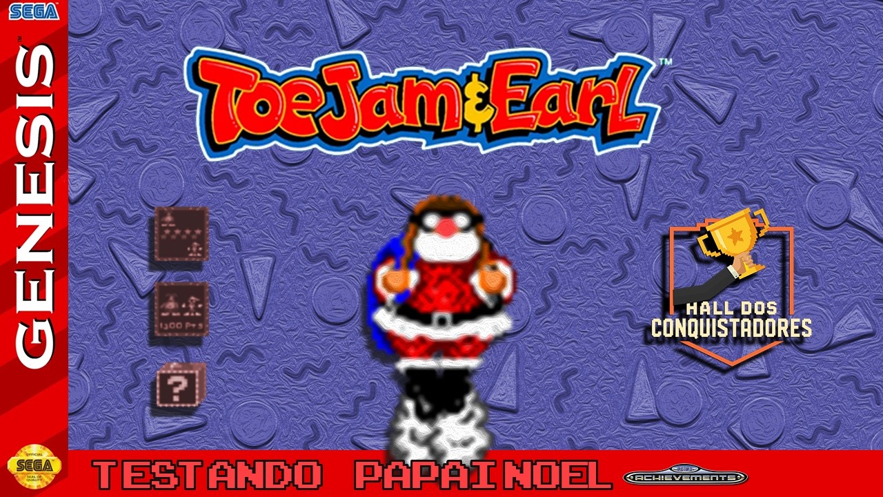 TOEJAM & EARL - Mega drive | 49/56 #halldosconquistadores  #retroachievements #megadrive #toejam