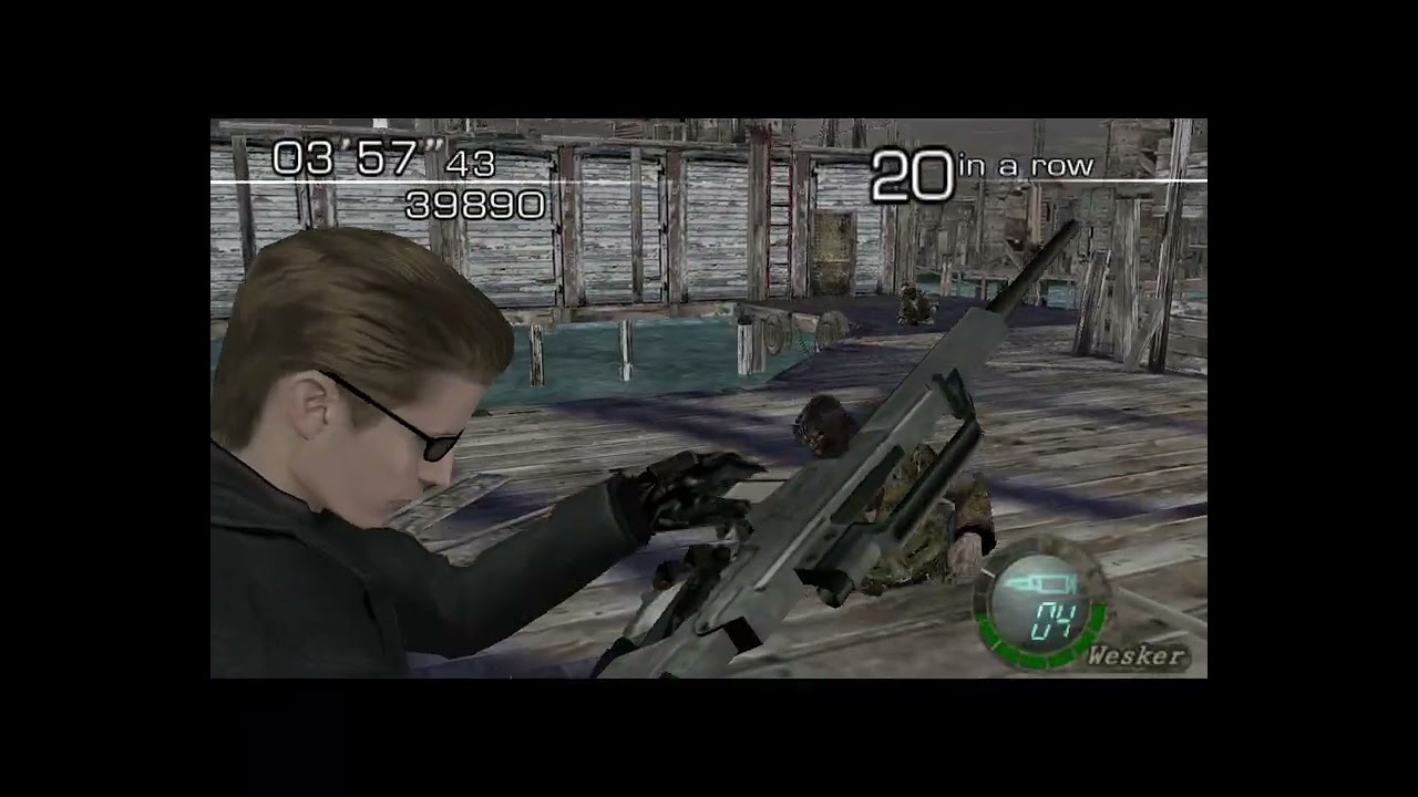 RESIDENT EVIL 4 - THE MERCENARIES - Wesker - Waterworld - 5 Stars