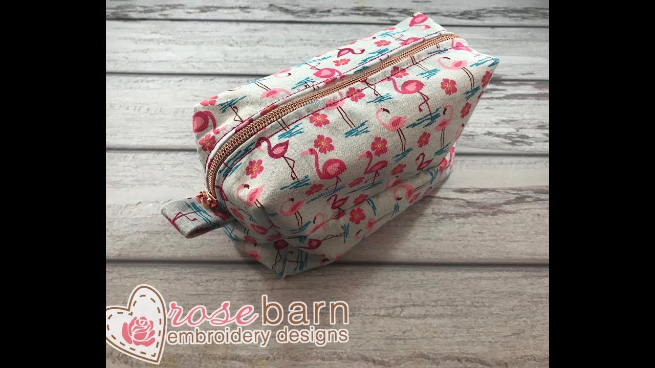 How To - In the Hoop Box Bag