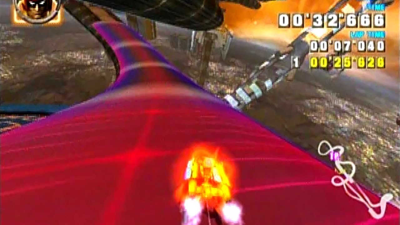 F-Zero GX - Port Town Cylinder Wave - 01'11