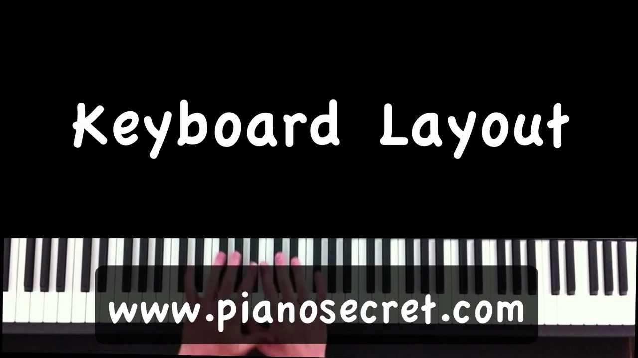 How To Play The Piano - Keyboard Layout.mov