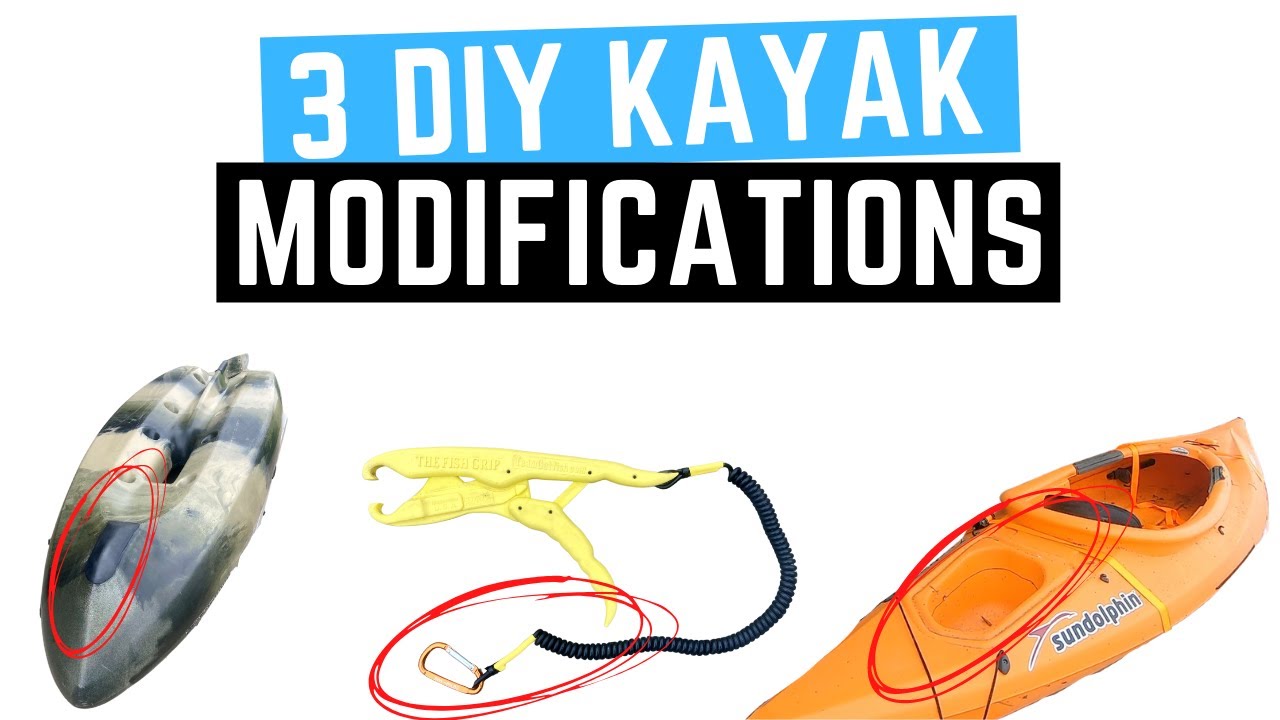 3 DIY Kayak Modifications and Installs - DIY Keel Guard - DIY Kayak Leash - DIY Hatch Mod