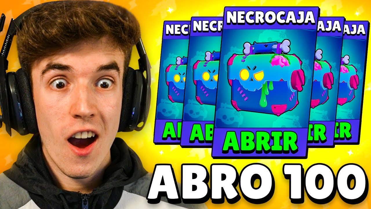 YA TENEMOS NECROCAJAS GRATIS Y ABRO 100 *ME TOCAN 2 BRAWLERS LEGENDARIOS* en BRAWL STARS