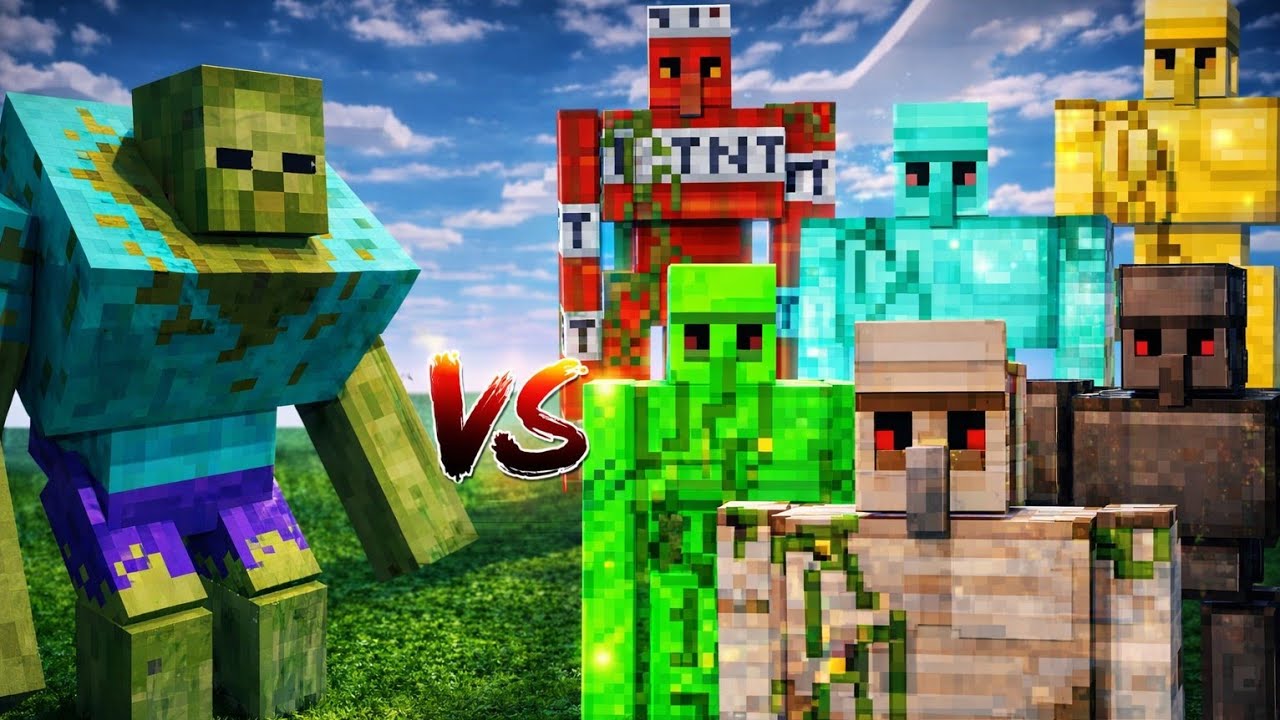 Can Mutant Zombie Beat Every Iron Golem in Minecraft
