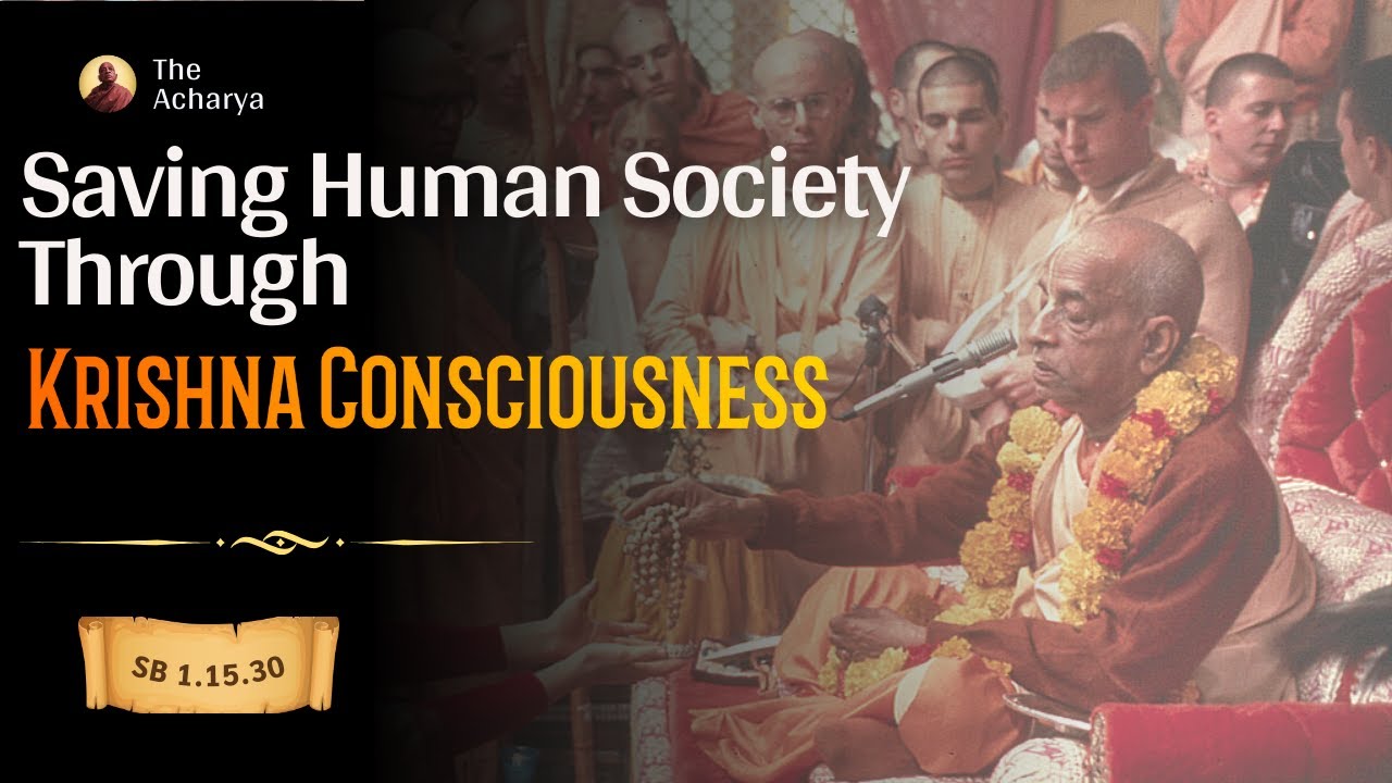 Saving Society through Krishna Consciousness | SB 1.15.30 | Los Angeles | Srila Prabhupada