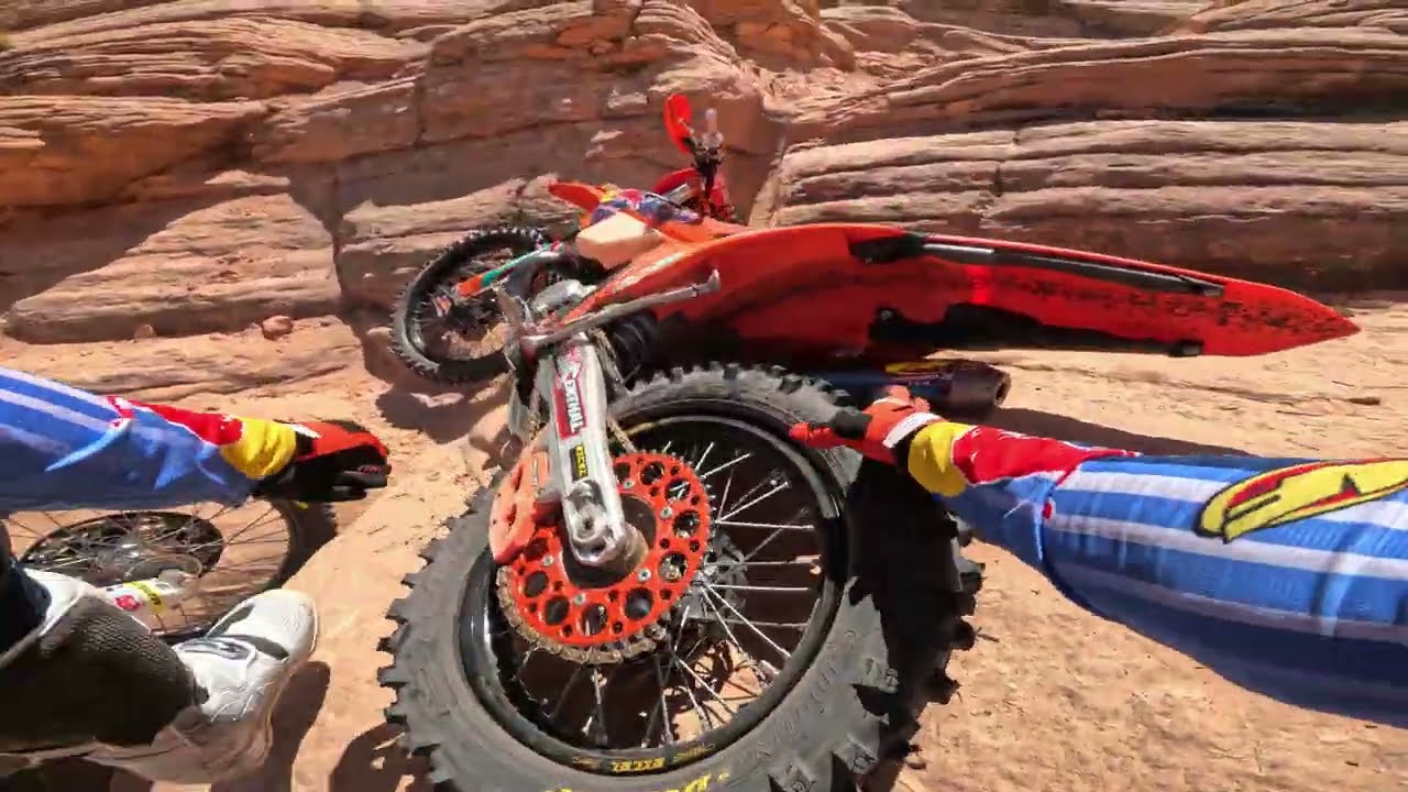 Winning The Sketchiest Race Ever! Grinding Stone Hard Enduro | Trystan hart