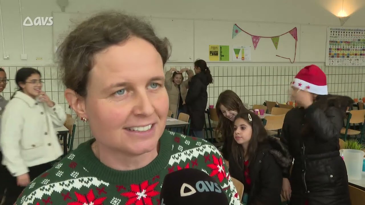Rotaryclub schenkt kerstmaaltijd aan school De Krekel in Zelzate
