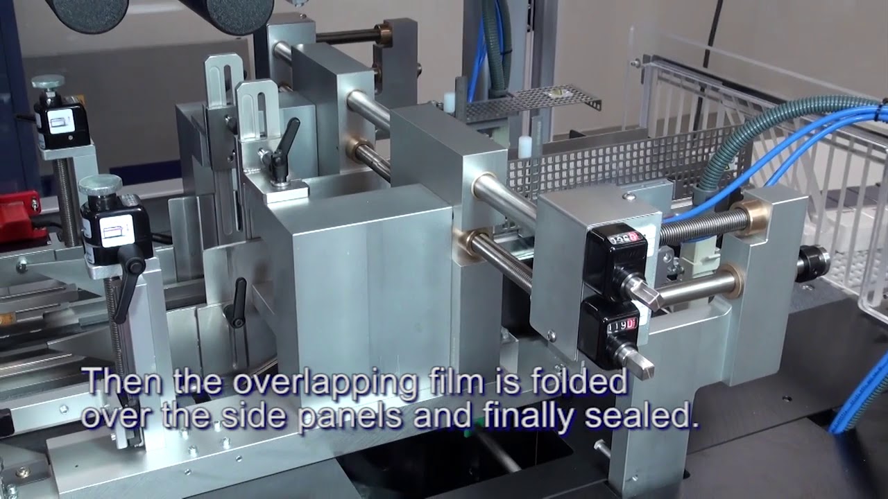 Sollas SE25 semi automatic overwrapper