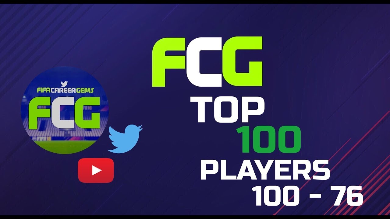 FCG TOP 100 FIFA18 YOUNG PLAYERS (100 - 76)