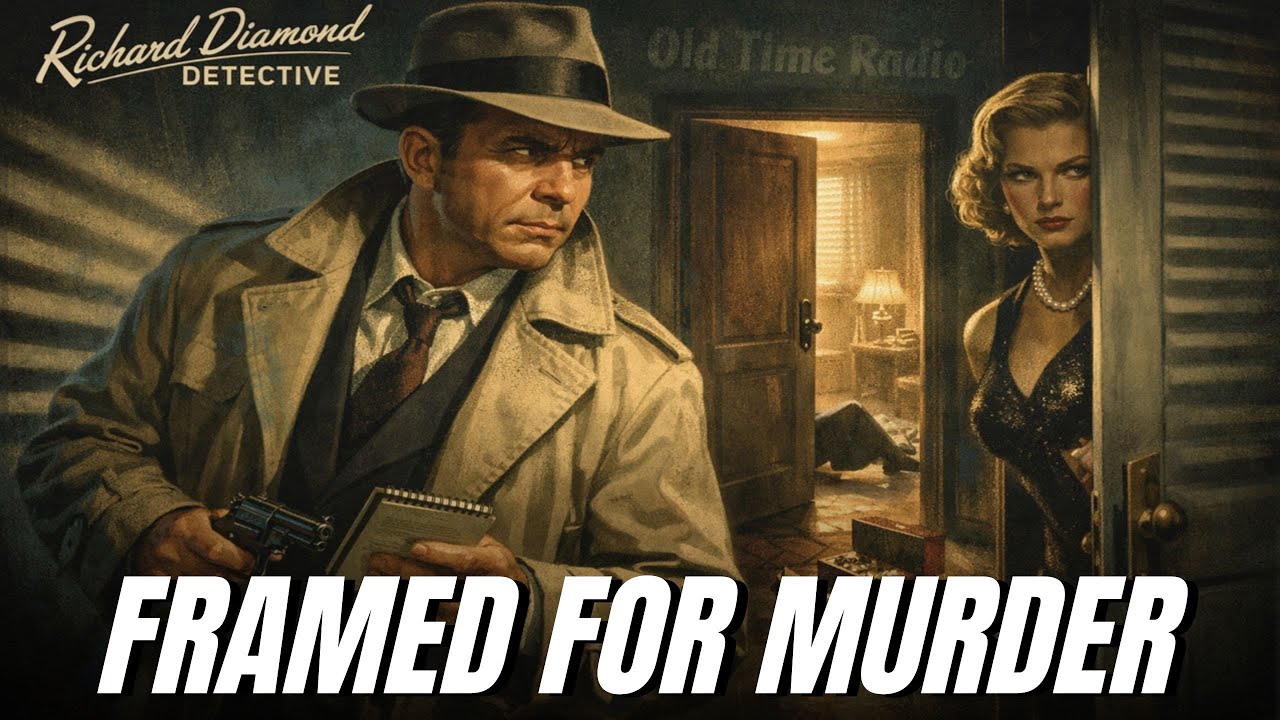 Richard Diamond Detective: A Framed Murder, Deadly Deception | Old Time Radio