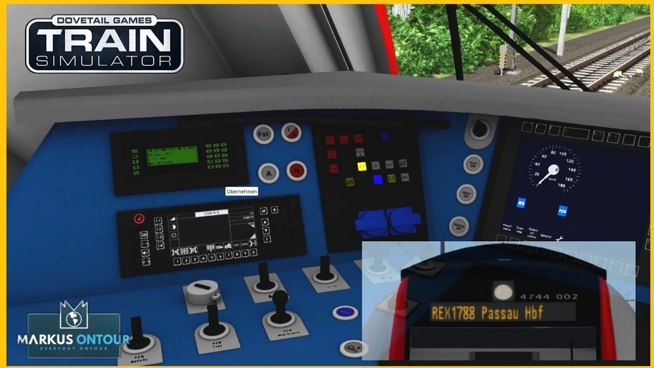 Train Simulator 20xx Tutorial #5 / SHG & RWA 4744 Cityjet / FIS - Das Fahrgastinformationssystem