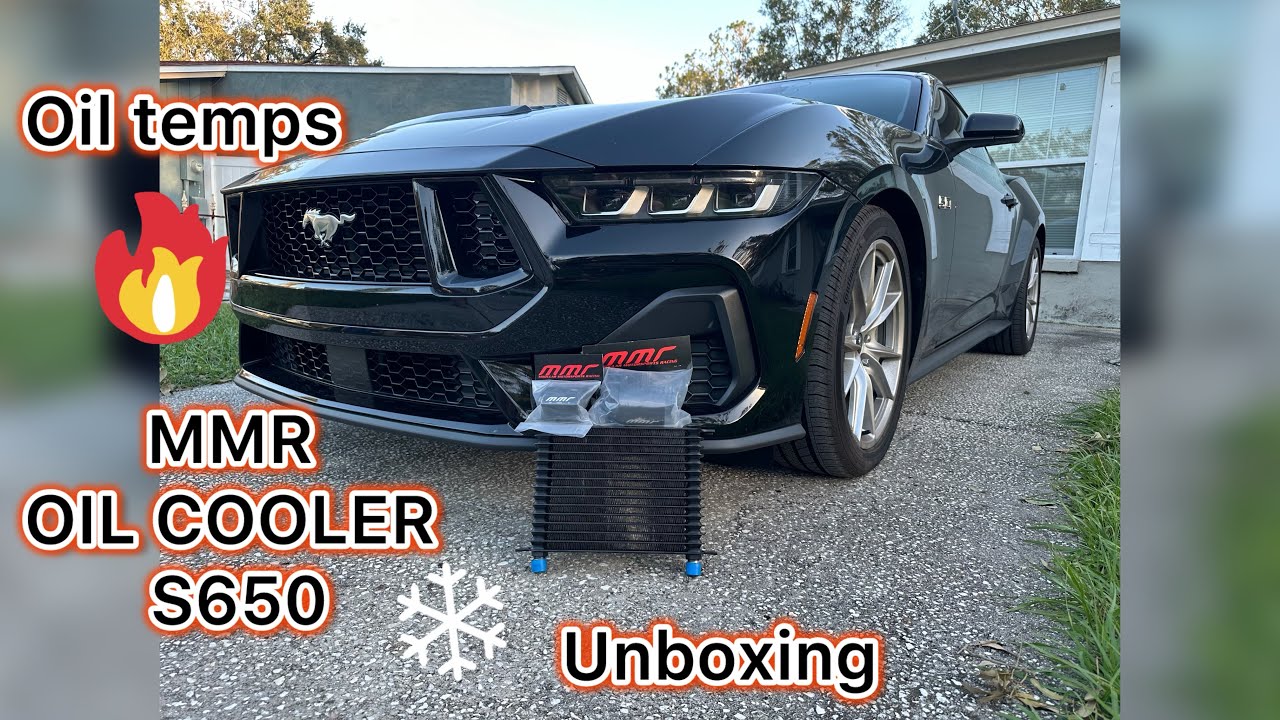 Unboxing the MMR Oil Cooler for 24 Mustang GT  | Performance Upgrade for the s650!”