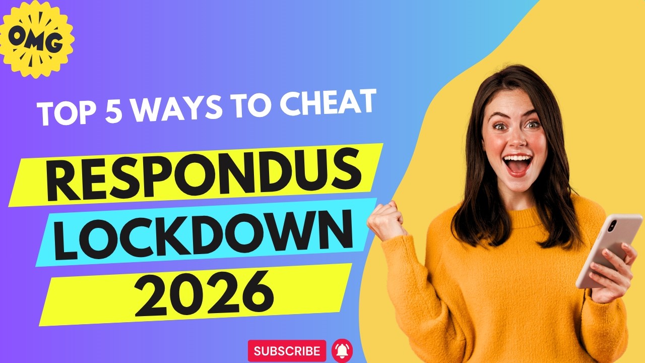5 WAYS TO CHEAT AND BYPASS RESPONDUS LOCKDOWN BROWSER 2026