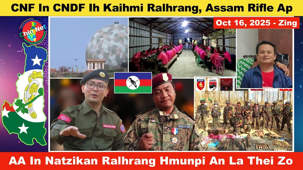 Oct 16 Zing: CNF In Assam Rifle Kutah Kawl Ralhrang An Ap. AA In Natzikan Ralhrang Hmunpi An La