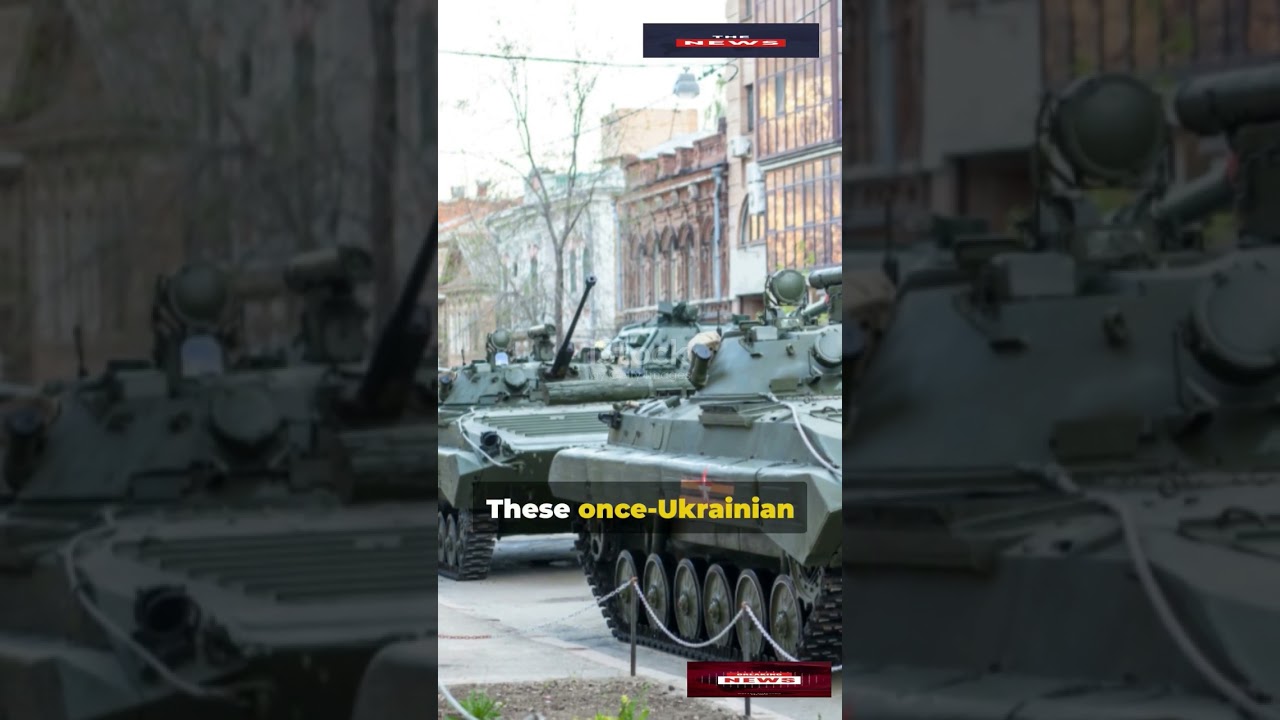 Russia's Display of Seized Western Military Hardware. Moscow flaunts war trophies.