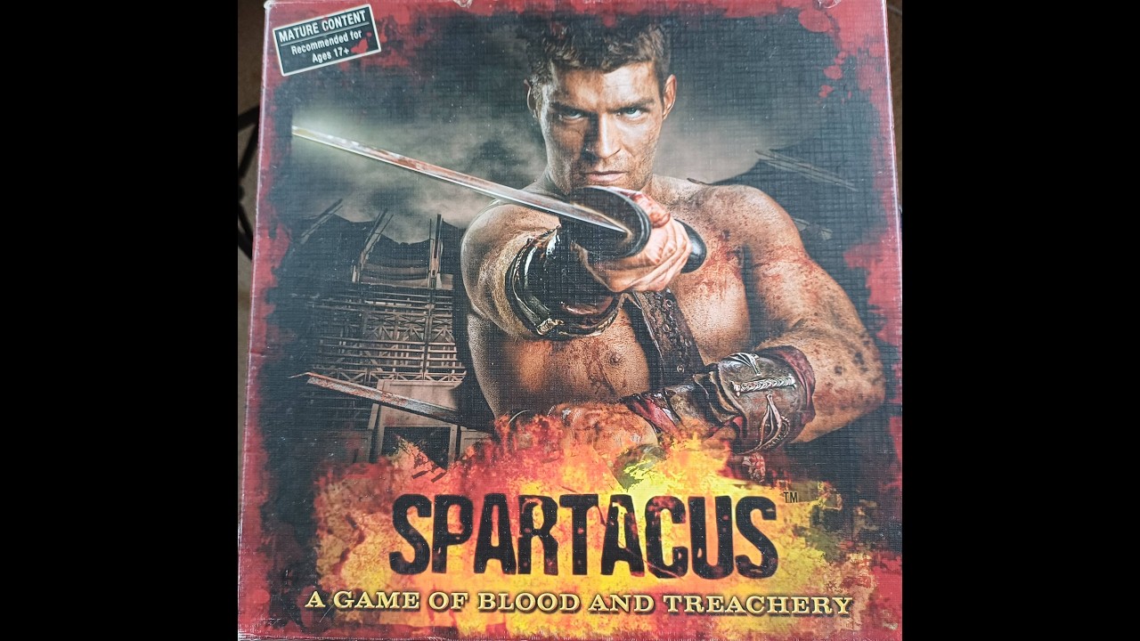 Spartacus - A game of Blood and Treachery - a look at the rules and game play