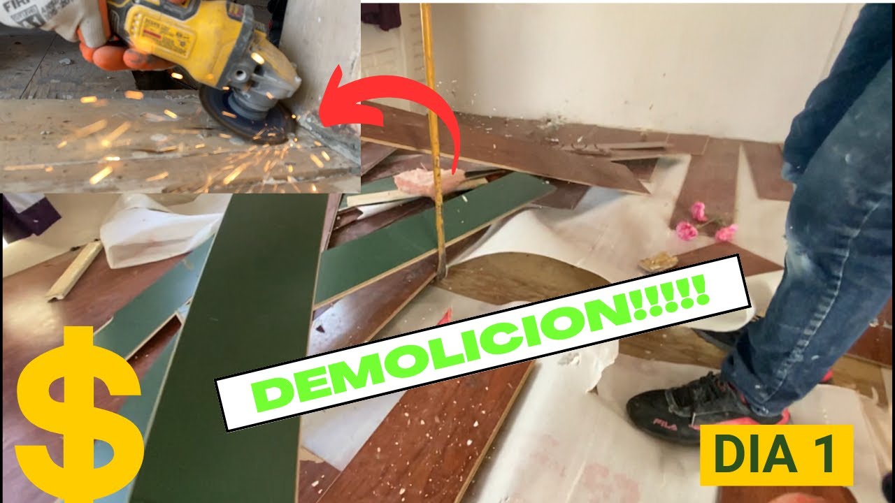 COMO REMODELAR UNA CASA ANTIGUA? // EMPEZAMOS DEMOLICION! #1