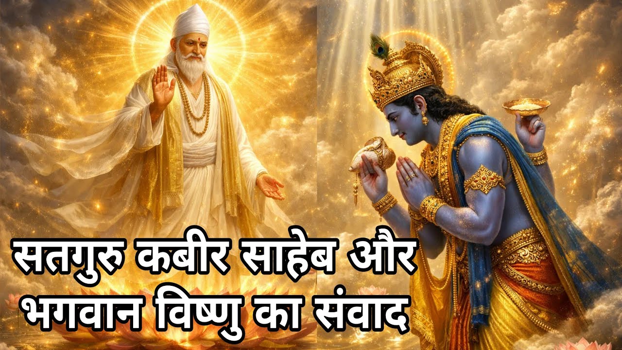 सतगुरु कबीर का भगवान विष्णु से ज्ञान संवाद  ।।  विष्णु जी को मोक्ष का क्या रहस्य बताया सतगुरु ने 