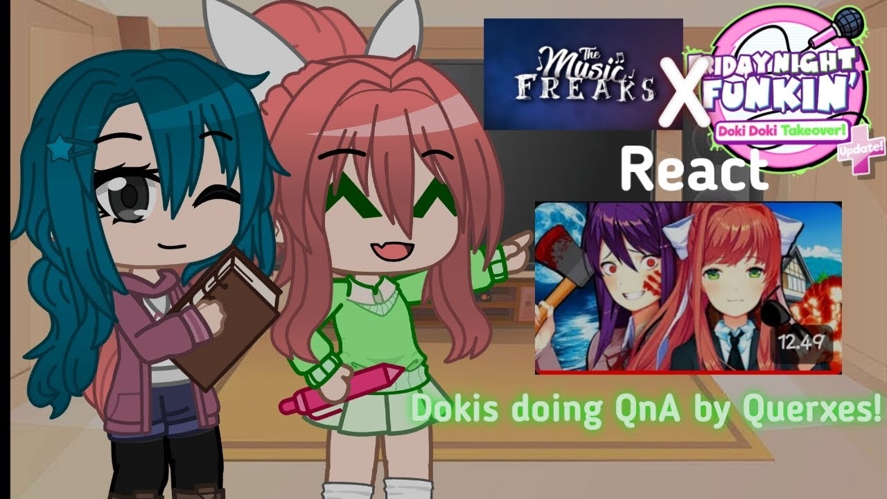 TMF & DDLC react to Dokis Answer Your Question✨|| (read the desc first)