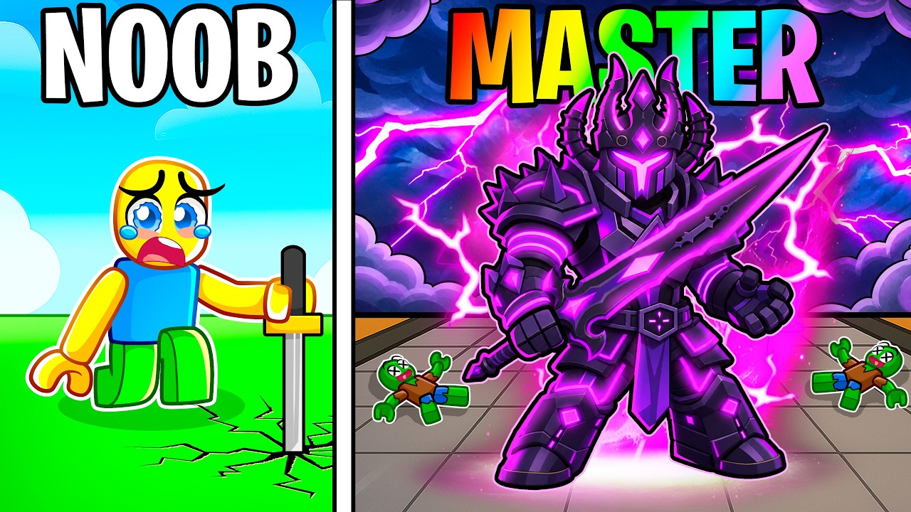I Became the STRONGEST in Roblox +1 Loot To Forge..