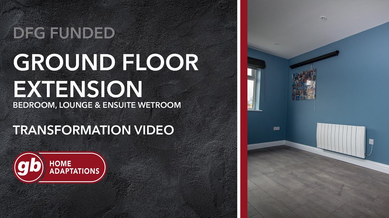 Ground Floor Extension & Wetroom | GB Home Adaptations [DFG Funded]