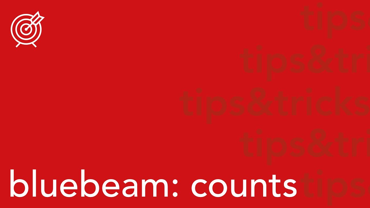 counts in bluebeam | tips & tricks | kimiko designs