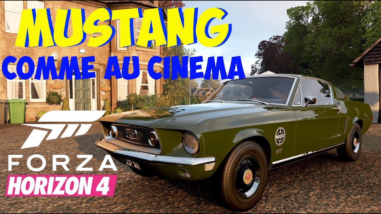Forza Horizon 4 Mustang Fastback Bullitt
