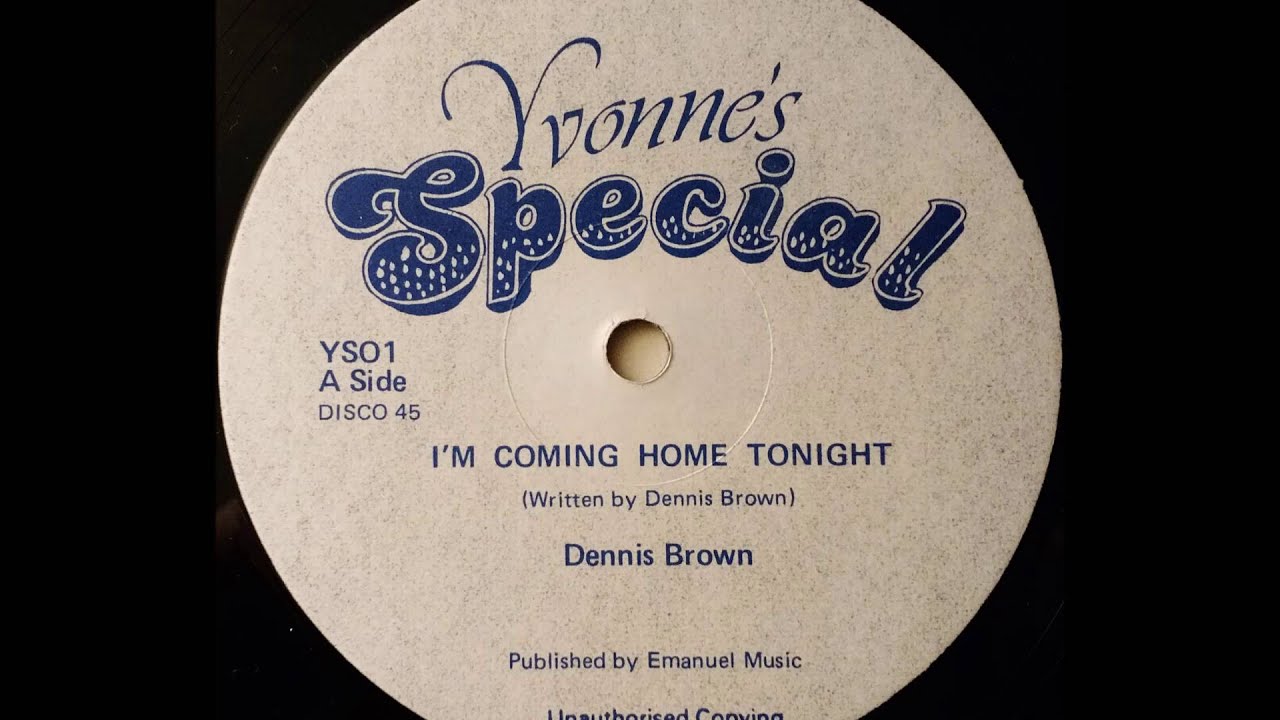 DENNIS BROWN - I'm Coming Home Tonight [1981]