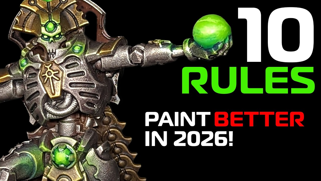 10 RULES to INSTANTLY improve your painting FOREVER! How to paint Warhammer