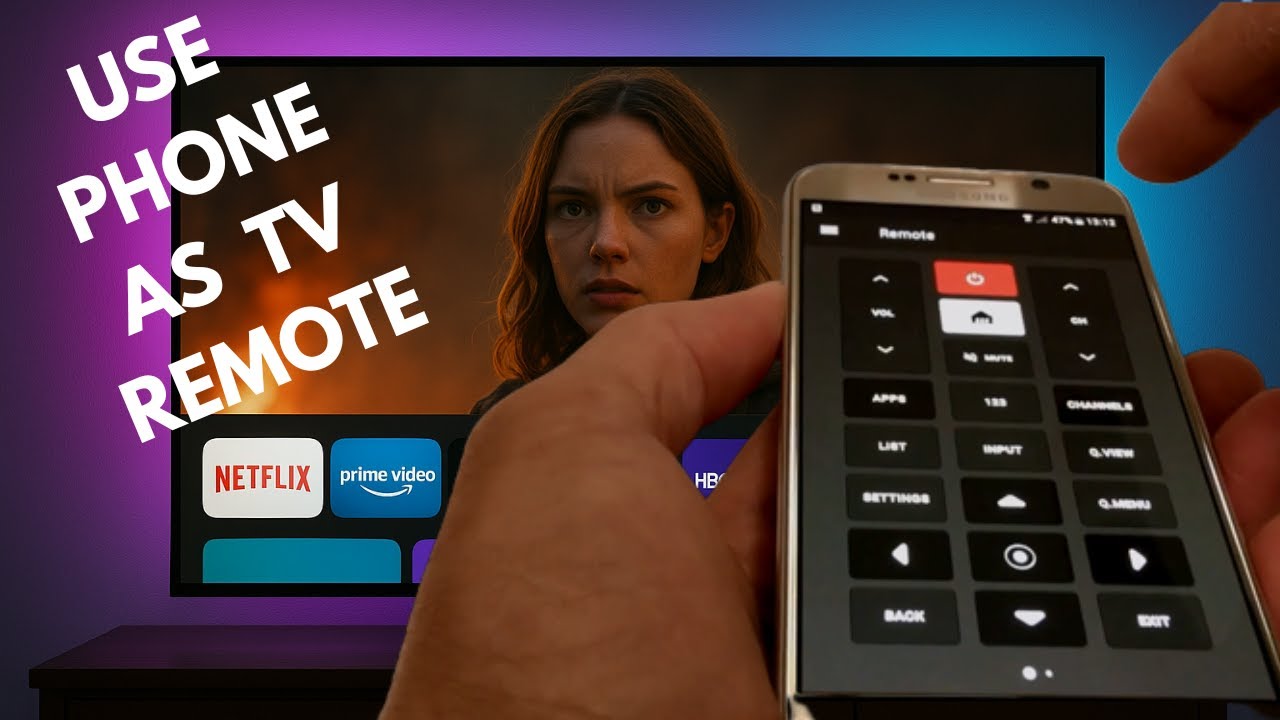 How to use any Android phone as a TV remote control #tvremote